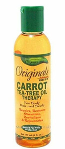 Over Africas Best Organics Carrot Tea Tree Oil Therapy 177 ml