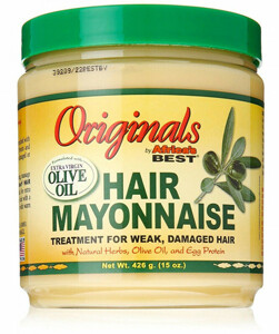 Africas Best Organics Olive Oil Hair Mayonnaise Weak Hair Treatment 426 g