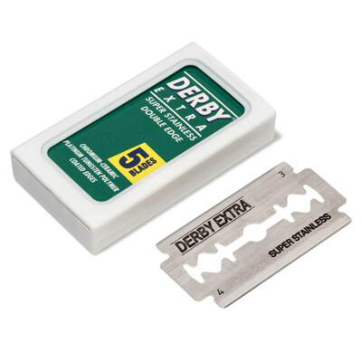 Derby Extra Scheermesjes 5 stuks Double Edge Blades