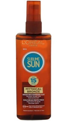 Loreal Paris Zonnebrand Sublime Sun Olie SPF15