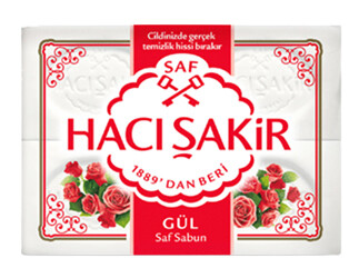 Hacisakir gul zeep 4 keer 150g