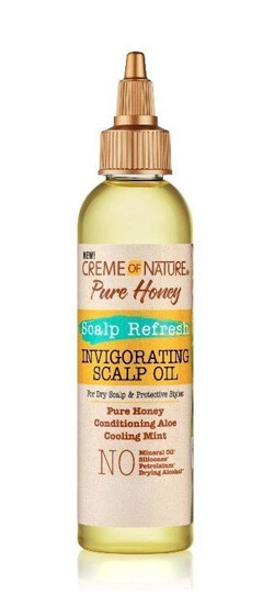 Creme of Nature Pure Honey Scalp Refresh Oil 4oz
