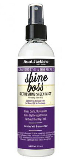 Aunt Jackie's Grapeseed Shine Boss Refreshing Sheen Mist 118ml