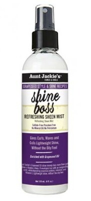 Aunt Jackie&#39;s Grapeseed Shine Boss Refreshing Sheen Mist 118ml