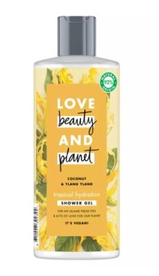 Love Beauty and Planet Coconut and Ylang Ylang Tropical Hydration 500ml