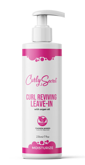 Curly Secret Curl Reviving Leave-in met Argan oil 236ml