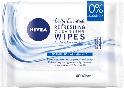 Nivea Gezicht Reinigingsdoekjes Normale Huid 40 doekjes
