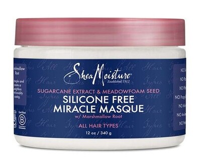 Shea Moisture Sugarcare Extract Silicon Free Miracle Masque 340ml