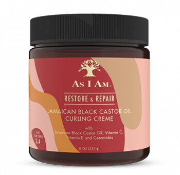As I Am Jamaican Black Castor Oil Vegan Curling Creme 227gr