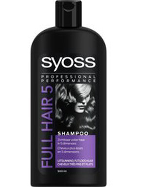 Density & Volume Syoss Shampoo Full Hair 5-500ml