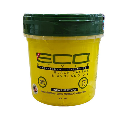 ECO Black Castor &amp; Avocado Gel 16oz