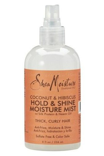 Shea Moisture Coconut &amp; Hibiscus Hold &amp; Shine Moisture Mist 236 ml