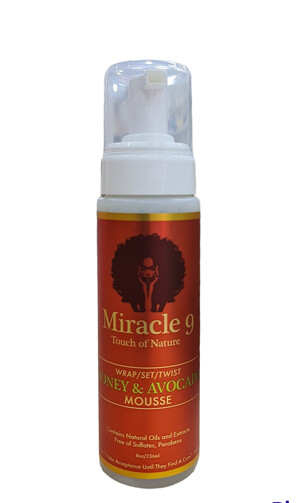 Miracle 9 Wrap Set - Twist Honey &amp; Avocado Mousse 8oz