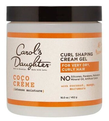 Carol&#39;s Daughter Coco Creme Curl Shaping Cream Gel, with Coconut Oil 16oz
