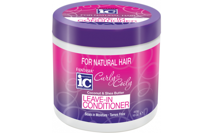 Fantasia IC Curly &amp; Coily Leave In Conditioner 16 Oz