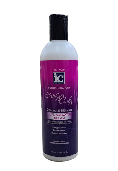 Fantasia IC Curly &amp; Coily Curl Activator Cream 12oz