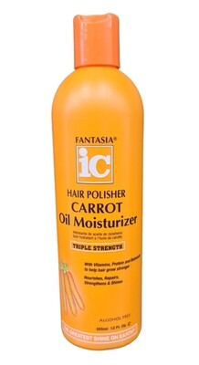 Fantasia IC Hair Polisher Carrot Growth Oil Moisturizer 355 ml