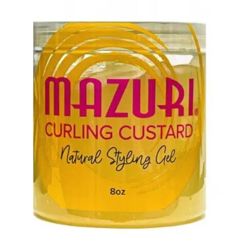 Mazuri Curling Custard Natural Styling Gel 8oz
