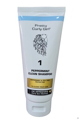 Pretty Curly Girl Peppermint Clean Shampoo 100ml