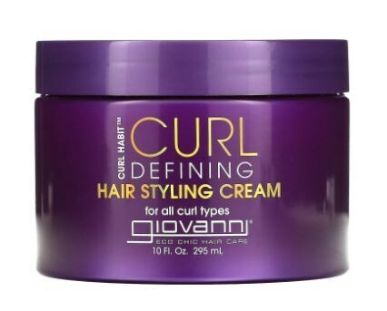 Giovanni Cosmetics  Curl Habit Curl Hair Styling &amp; Defining Cream  295ml