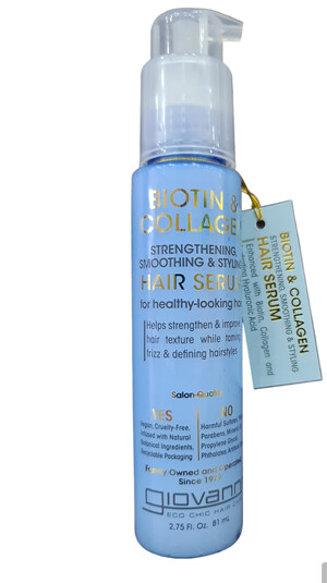 Giovanni Biotin and Collagen Strengthening Styling Serum 81ml
