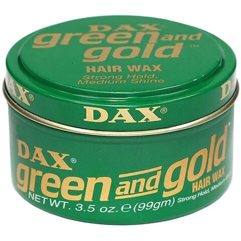 DAX Green and Gold Hair Wax 99g