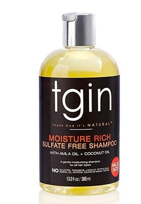 TGIN Moist Rich Sulfate Free Shampoo 384ml