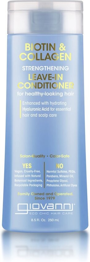 Giovanni Cosmetic - Biotin & Collagen Strengthening Leave-In Conditioner