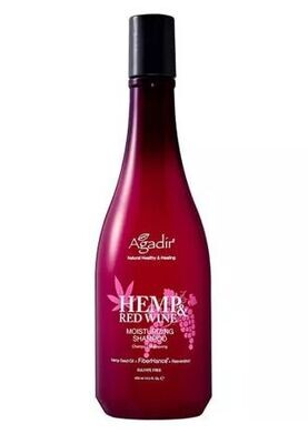 Agadir Hemp &amp; Red Wine Moisturizing Shampoo 430ml
