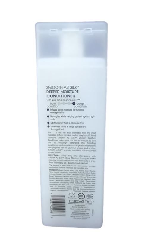 Giovanni Cosmetics Smooth as Silk Deep Moisture for damaged hair Conditioner 250ml