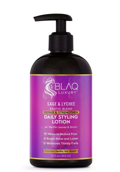 Blaq Luxury Sage &amp; Lychee Daily Styling Lotion 355ml