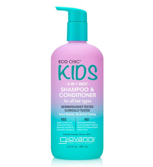 Giovanni Cosmetics Eco Chic Kids 2-in-1 Shampoo &amp; Conditioner - 487ml