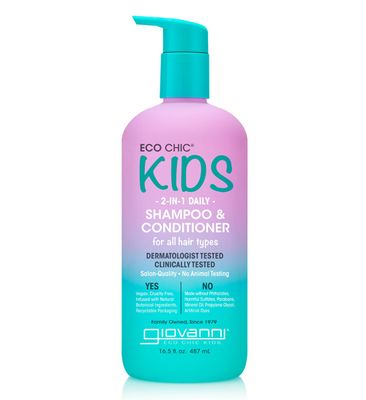 Giovanni Cosmetics Eco Chic Kids 2-in-1 Shampoo &amp; Conditioner - 487ml