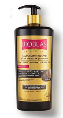 Bioblas Zwarte Knoflook Shampoo geurloos anti-haaruitval 1000ML