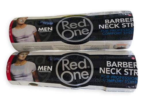 Red One Neck strip for Barber shops