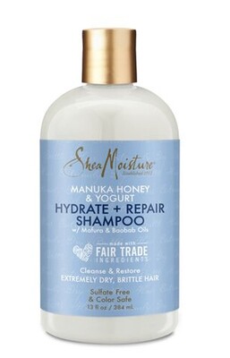 Shea Moisture Manuka Honey &amp; Yogurt Hydrate &amp; Repair Shampoo 384ml