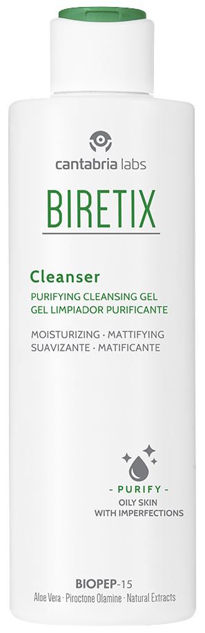 BIRETIX CLEANSER 200 ML. Limpiador de uso diario