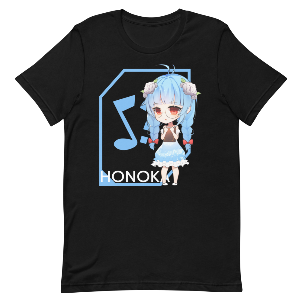 Honoka T-Shirt, Color: Black, Size: L
