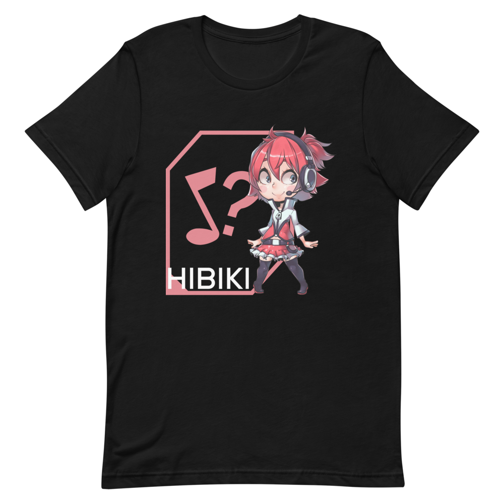 Hibiki T-Shirt, Color: Black, Size: L