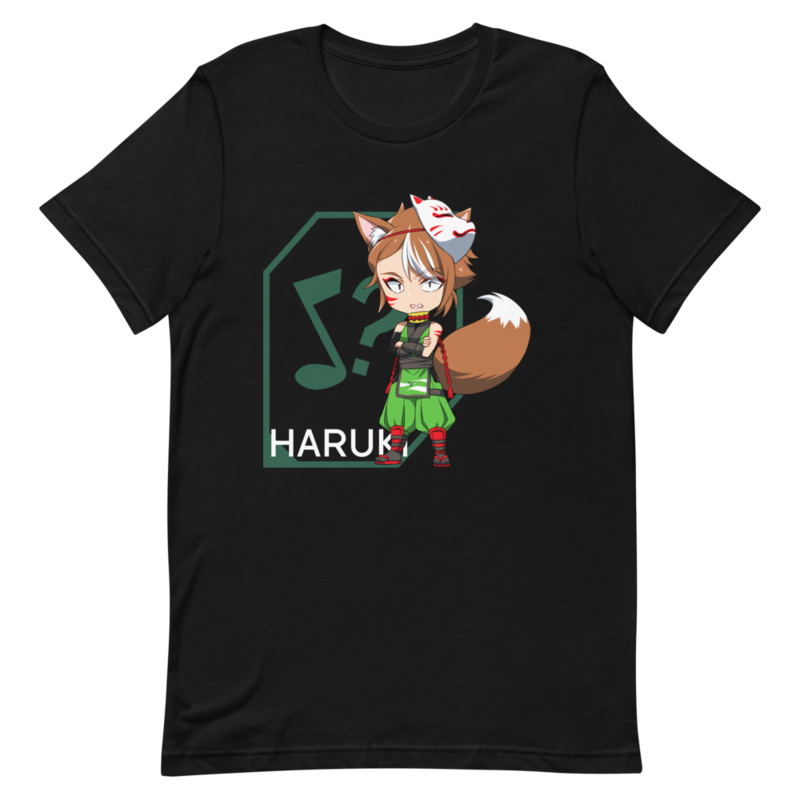 Haruki T-Shirt, Color: Black, Size: L