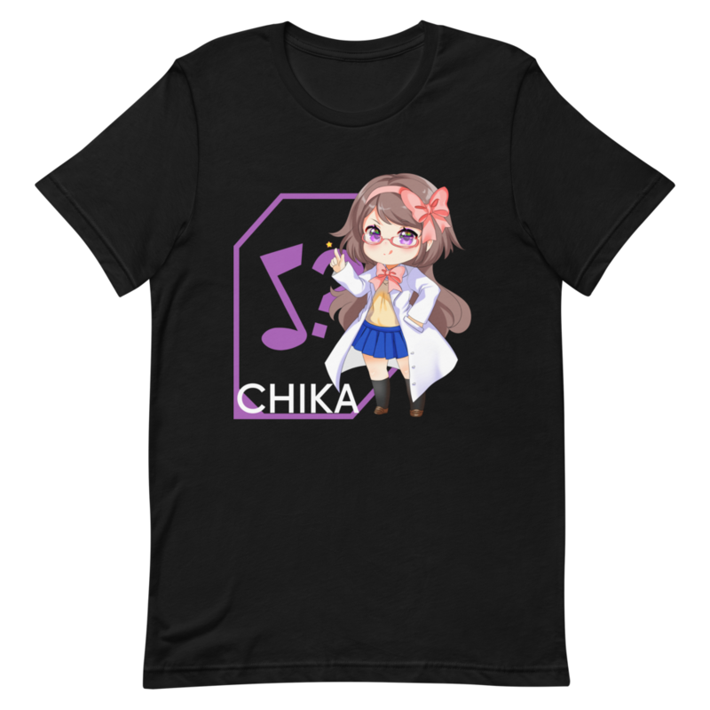 Chika T-Shirt, Color: Black, Size: L