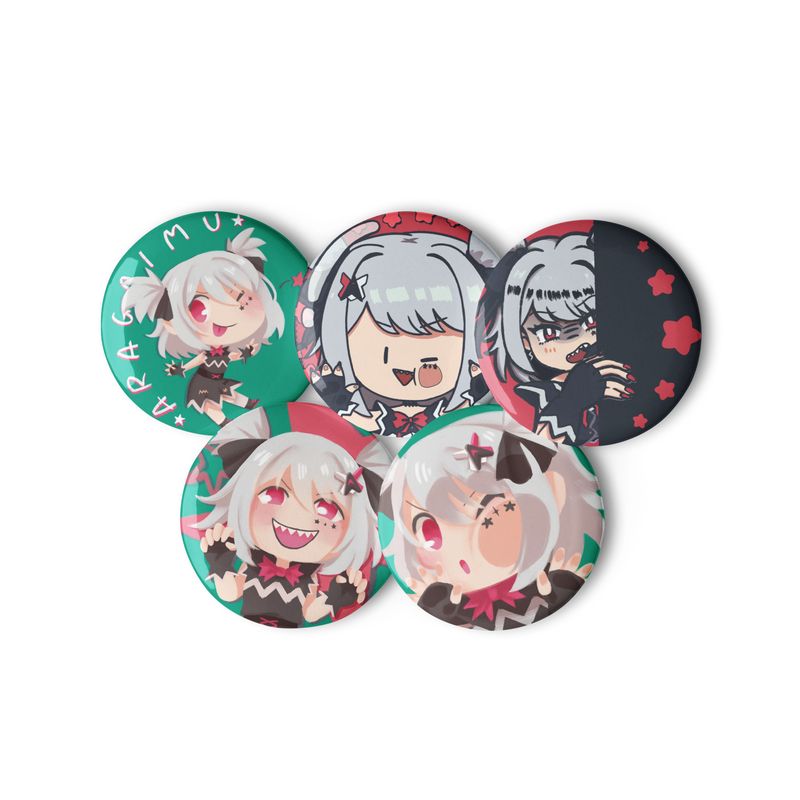 Aragaimu 2025 Pin Button Set 1