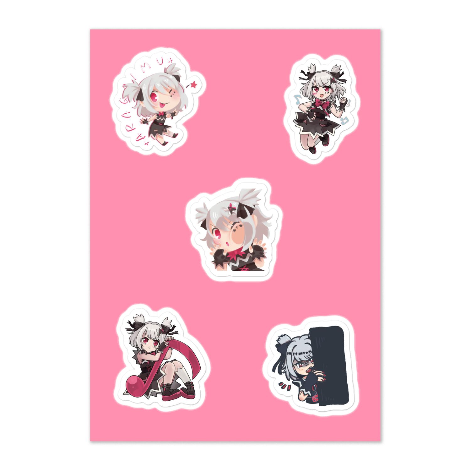 Aragaimu 2025 Sticker Sheet 2