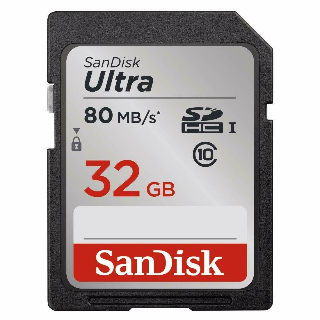 SanDisk 32GB Ultra SDHC Memory Card 80MB
