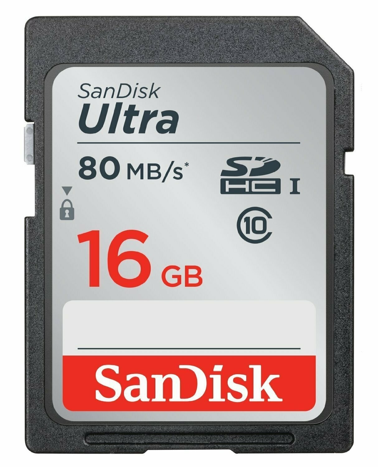 SanDisk 16GB Ultra SDHC Memory Card 80MB