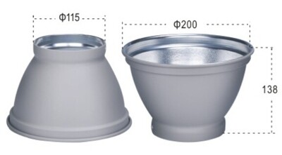 Lightbug  standard reflector for Elinchrom