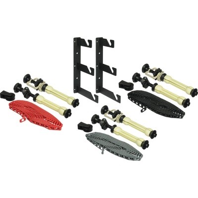Lightbug 3-Roller Manual Chain Background Support Kit