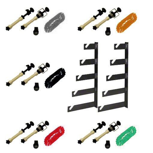 Lightbug 5-Roller Manual Chain Background Support Kit