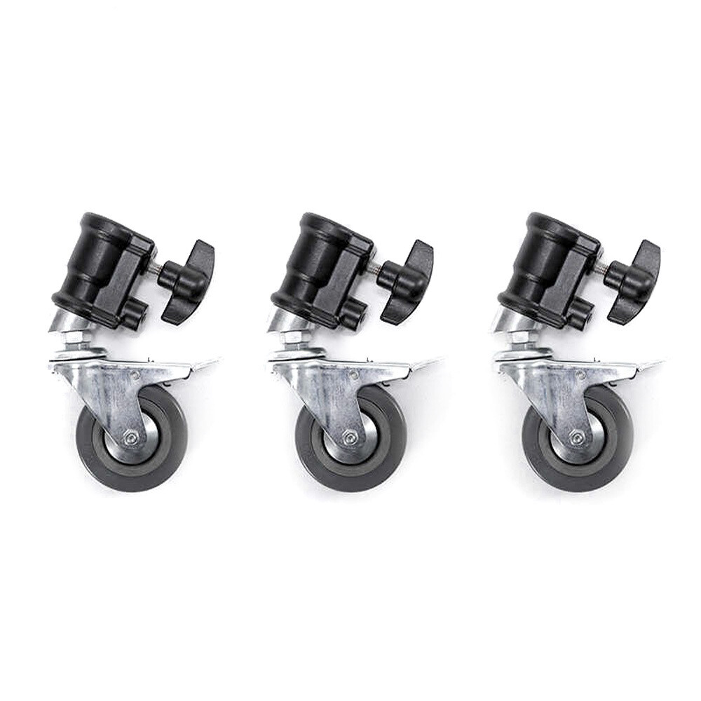 Lightbug Caster Brake Rubber Wheel for C Stands 30 mm