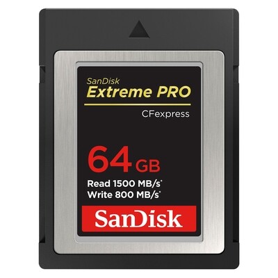 Sandisk Extreme Pro 64 GB CFexpress Card Type B